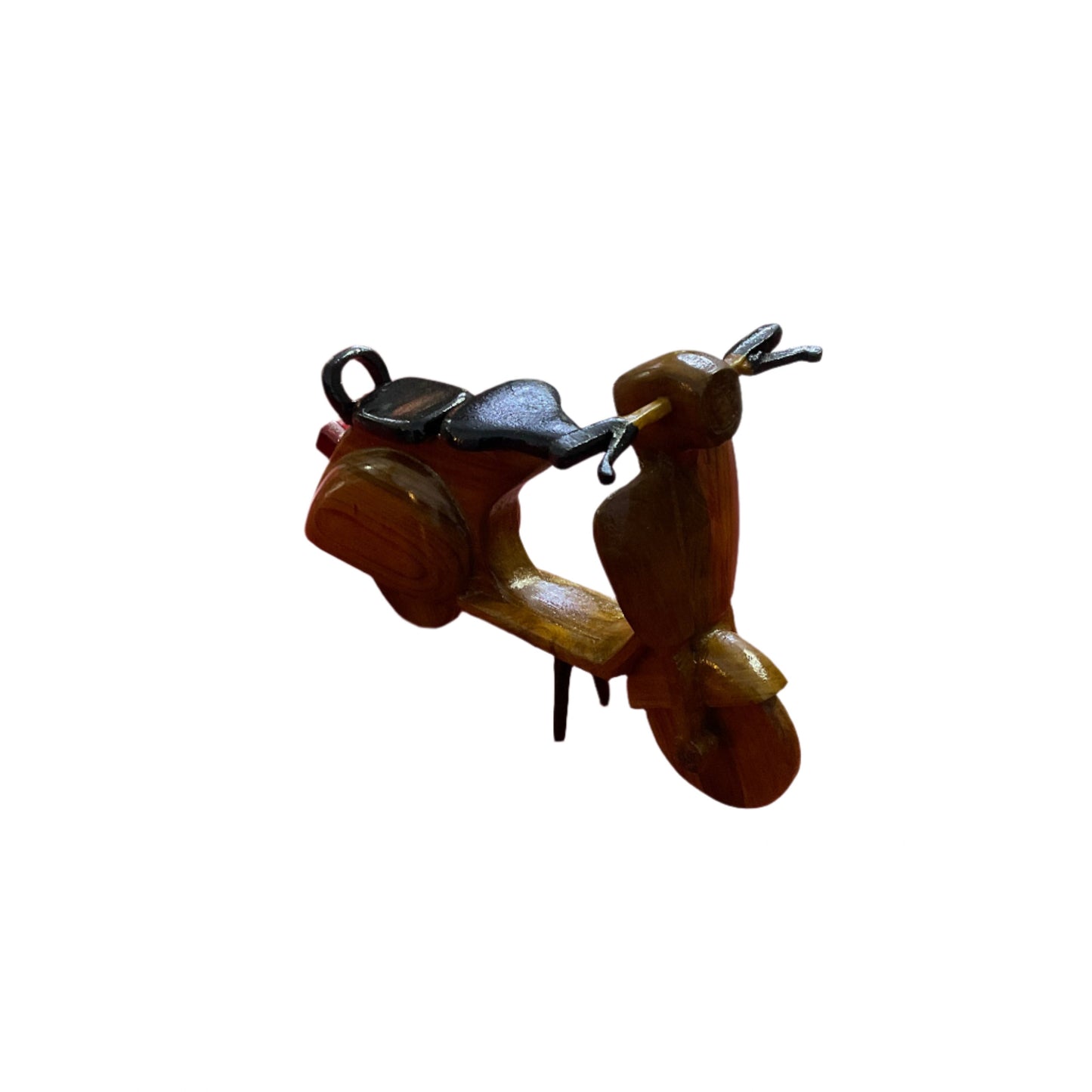 Handcrafted Teak Wood Vespa Scooter