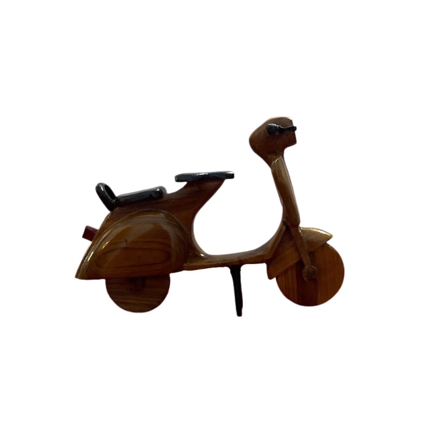 Handcrafted Teak Wood Vespa Scooter