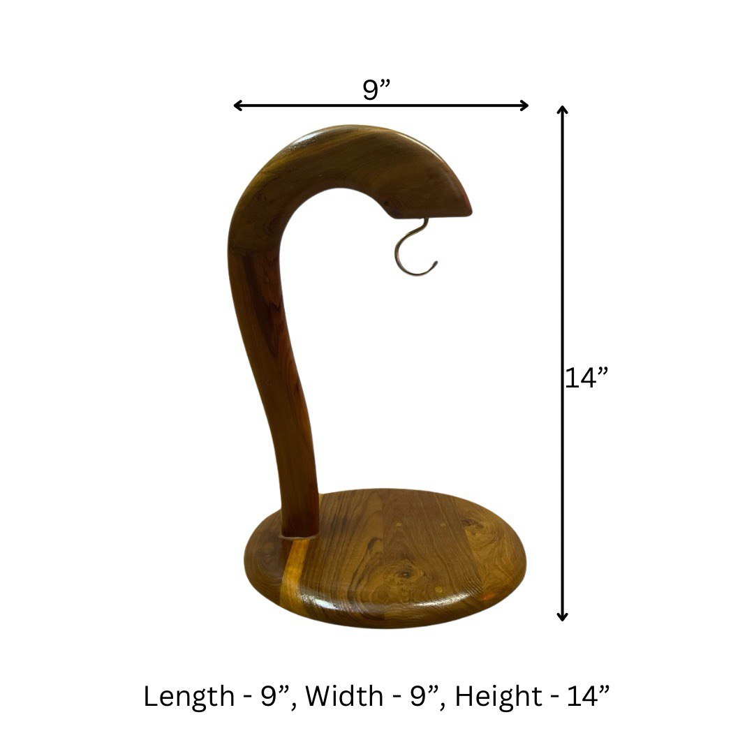 Teak Wood Banana Holder Stand
