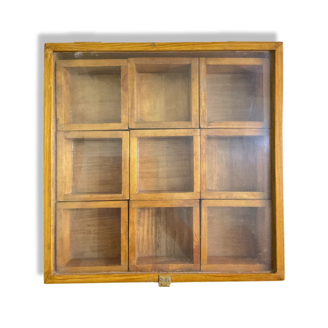 Teak Wood Multipurpose Utility Box