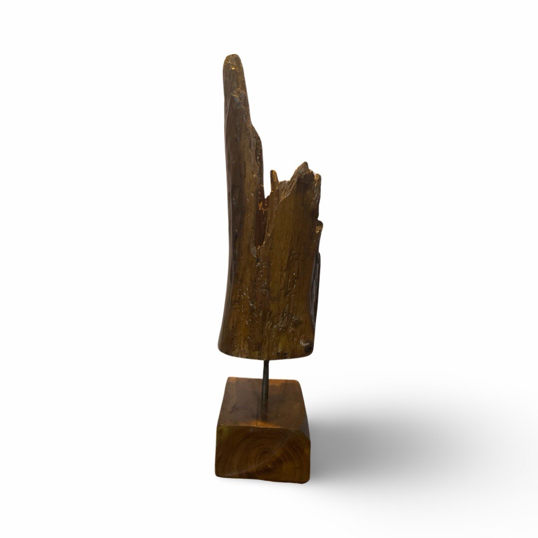 Unique Teak Wood Abstract Artefact