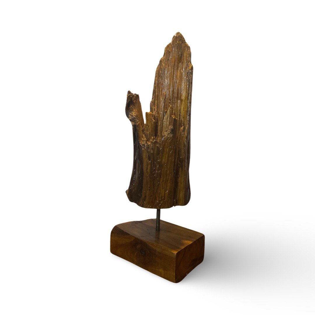 Unique Teak Wood Abstract Artefact