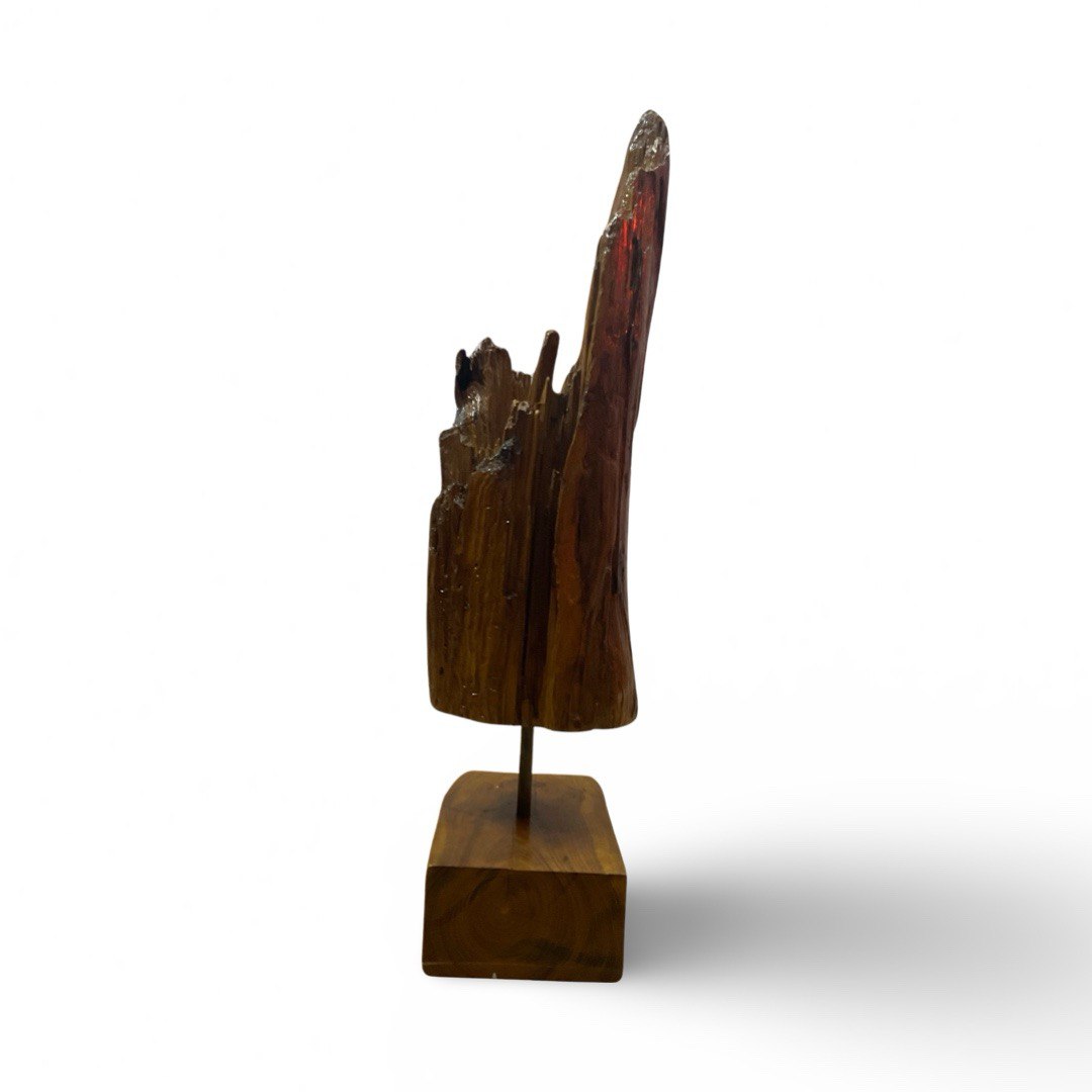 Unique Teak Wood Abstract Artefact