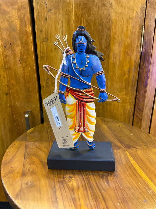 Shree Ram Handcrafted Steel Table Decor Sculpture