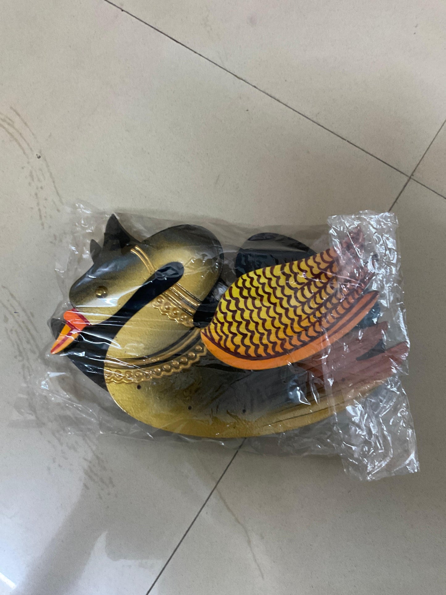 Duck Wooden Handcrafted Wall Art Sculpture
